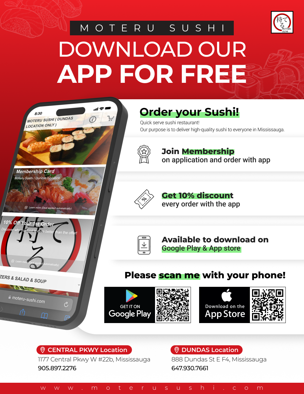 Our Mobile App Popup